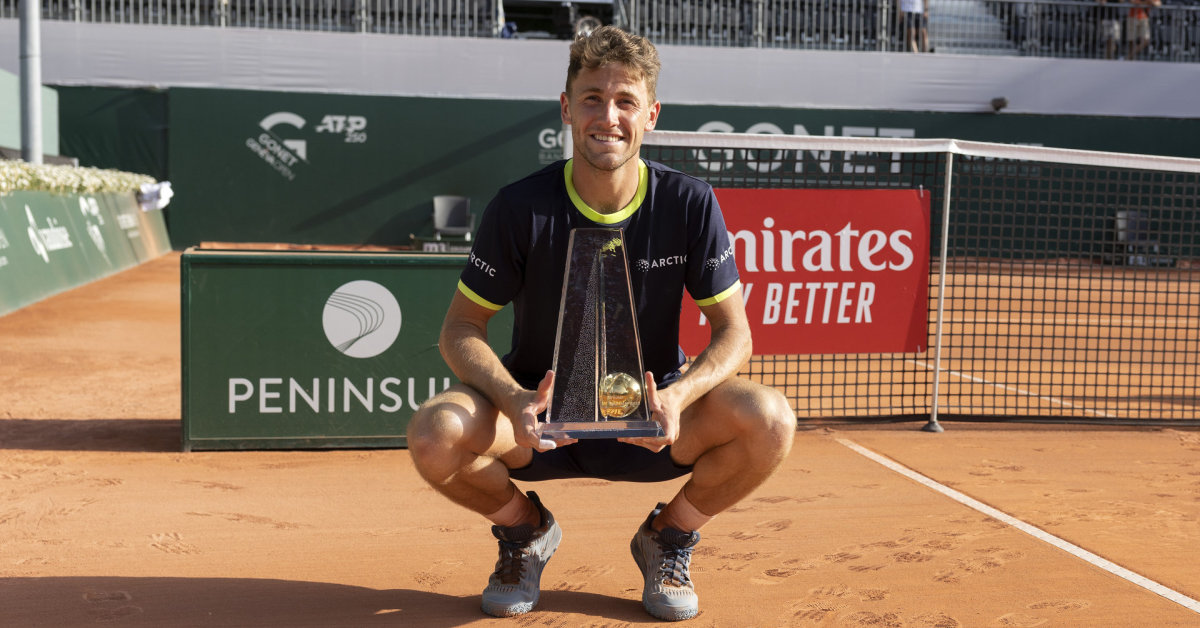 Triumfen til kongen av ATP 250-seriens turneringer i den 3-timers finalen i Genève