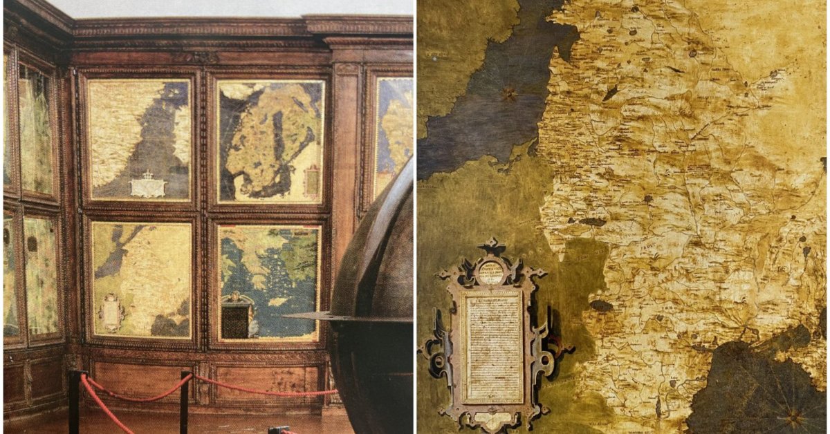 Nell'imponente palazzo italiano – una mappa unica della vita lituana