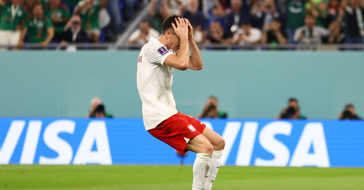 R. Lewandowskis neiimušė baudinio, Poland is Mexico pradziugino Saudo Arabiją |  Sporty