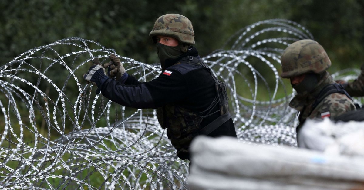 W Polsce – ponad 3 tys. miesięcznie.  próby nielegalnego przekroczenia granicy z Białorusi