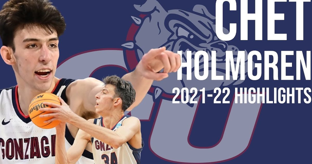 Chet Holmgren | 2021-22 Highlights | Žmonės.lt