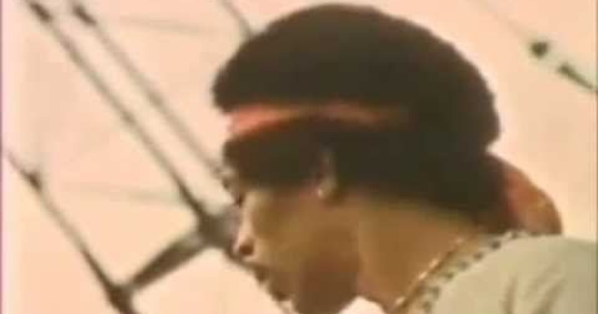 Jimi Hendrix The Star Spangled Banner American Anthem Live At Woodstock 1969 Video 15minlt 