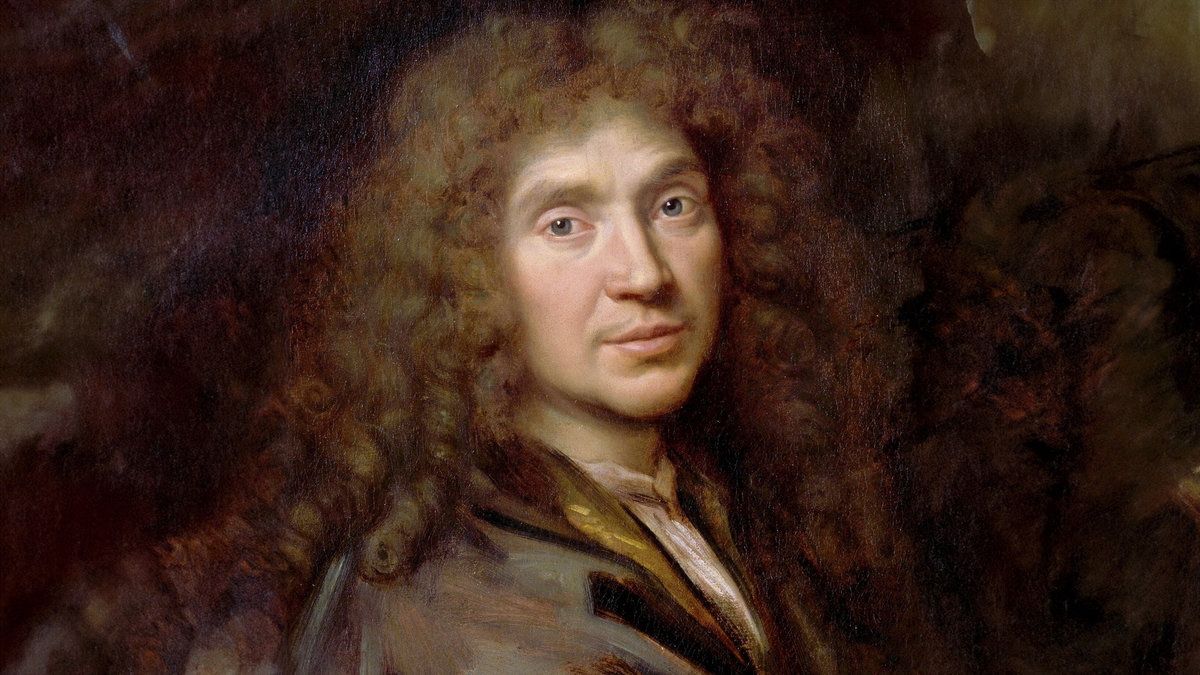 Molière’as – aktorius ir nemirtingų komedijų kūrėjas, pradėjęs jas rašyti iš bėdos, kai trupė pritrūkdavo repertuaro. Pierre’o Mignard’o tapytas portretas / Vida Press nuotrauka