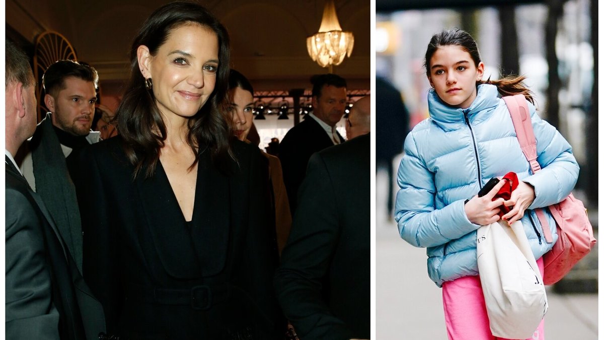 Aktorė Katie Holmes ir jos dukra Suri/Vida Press nuotr.