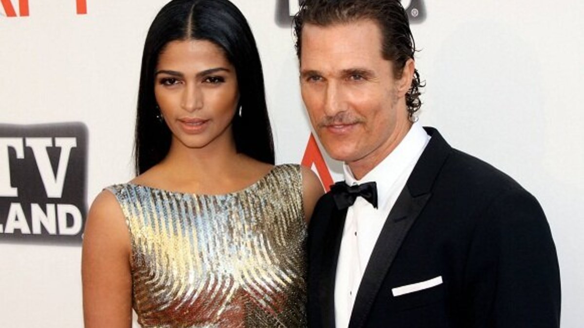 Matthew McConaughey ir Camila Alves