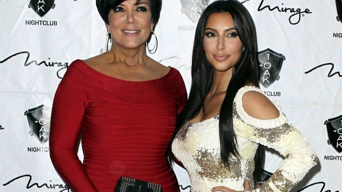 Kim Kardashian su mama Kris Jenner 