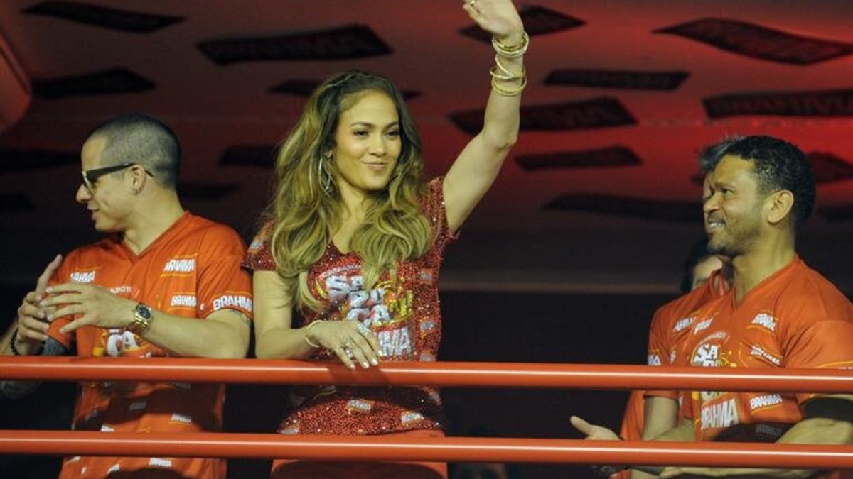 Jennifer Lopez Rio de Žaneiro karnavale