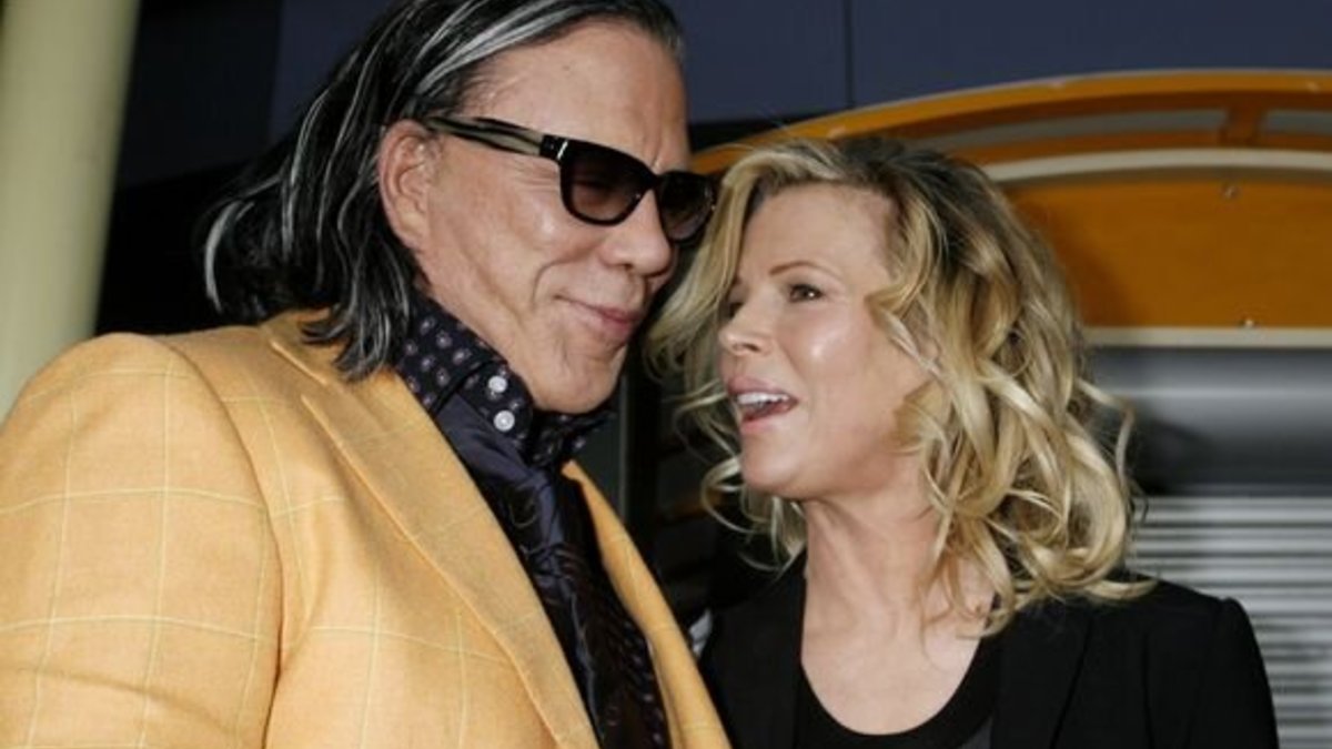 Kim Basinger ir Mickey Rourke