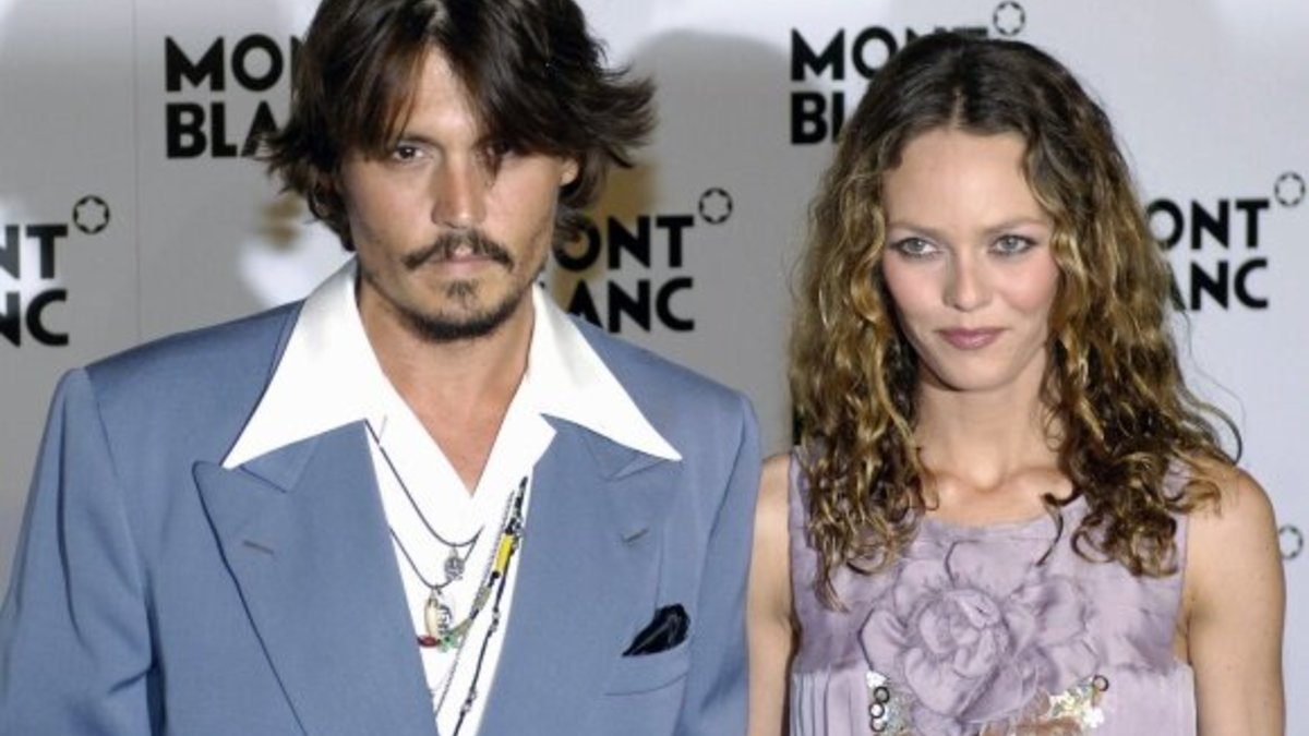 Johnny Deppas ir Vanessa Paradis 