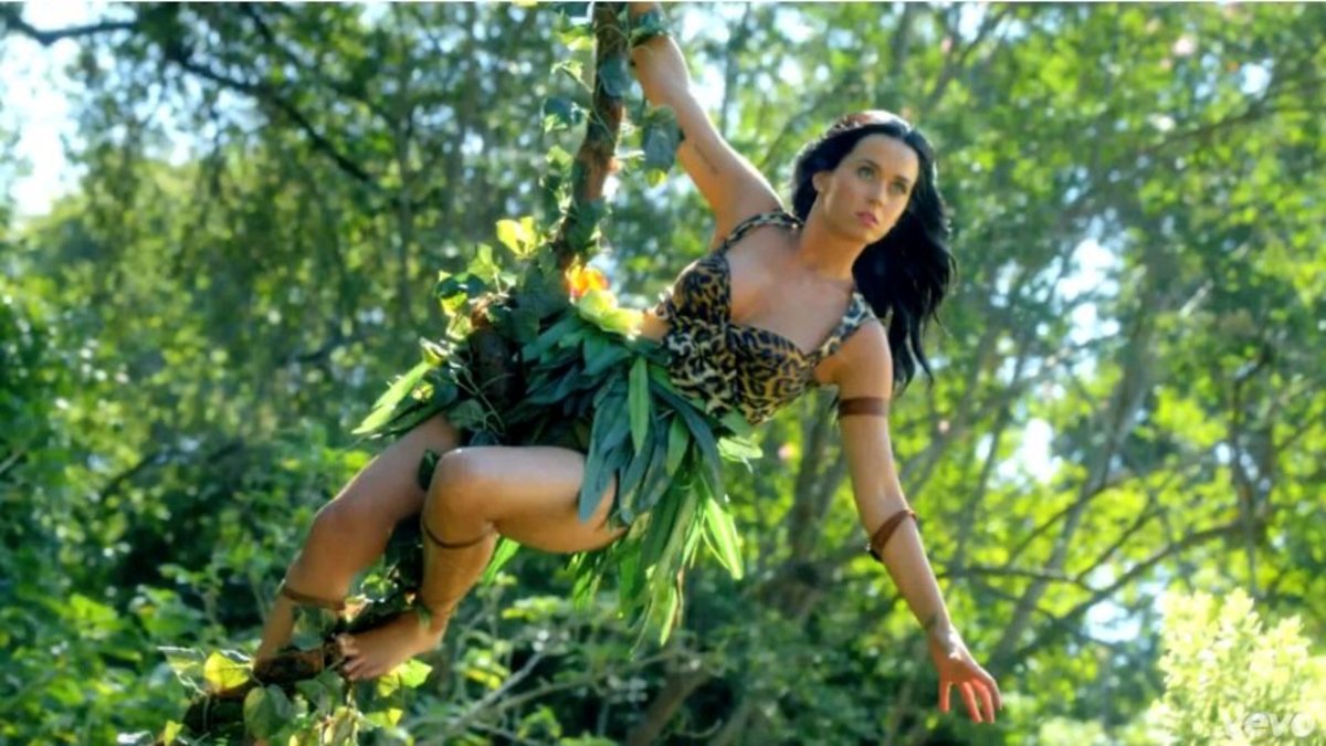 Katy Perry dainos „Roar“ vaizdo klipe