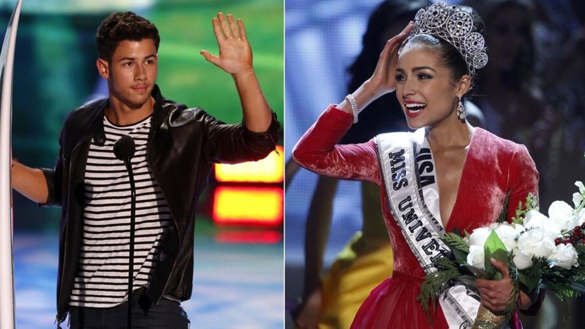 Nickas Jonas ir Olivia Culpo