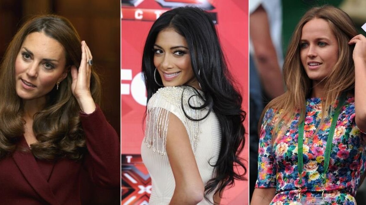 Kembridžo hercogienė Catherine, Nicole Scherzinger ir Kim Sears