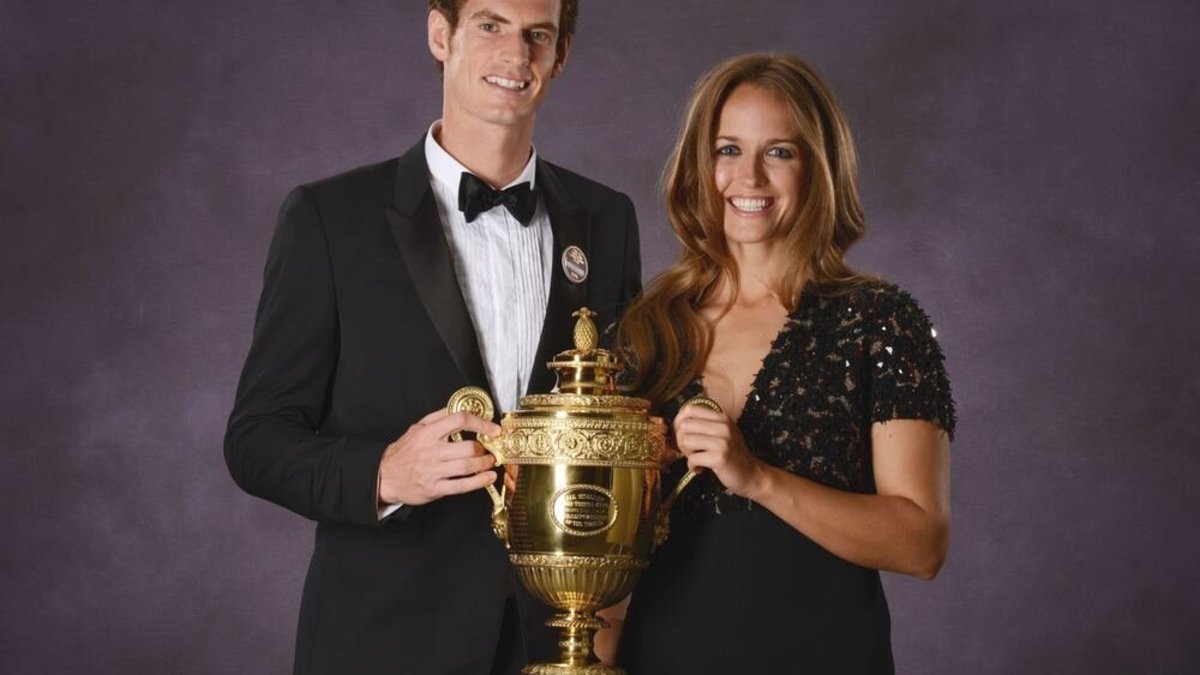 Andy Murray ir Kim Sears