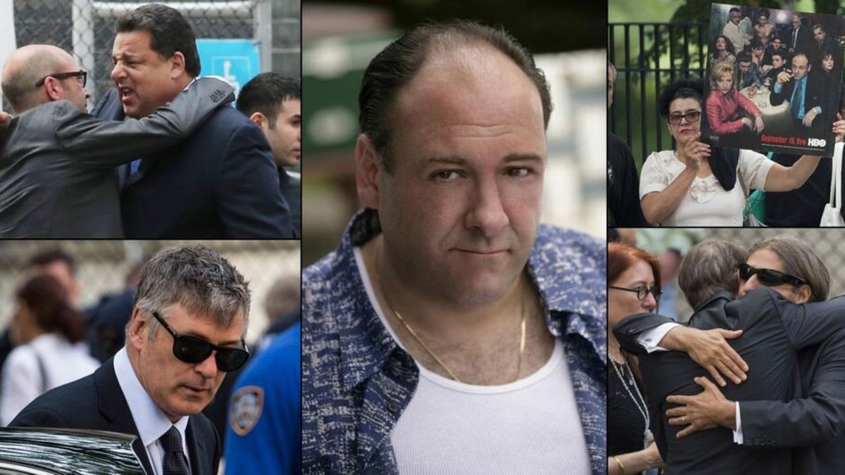 Jameso Gandolfini laidotuvės