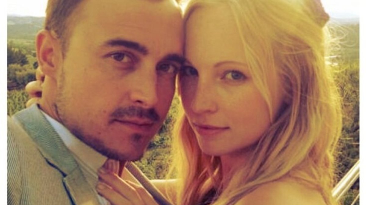 Candice Accola ir Joe Kingas