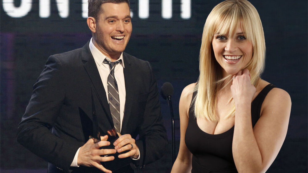 Michael Buble ir Reese Witherspoon