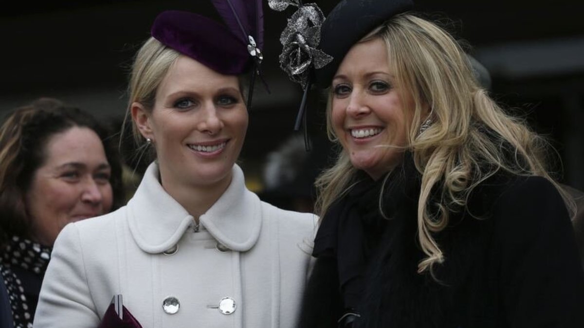  Zara Phillips ir Chanelle McCoy 