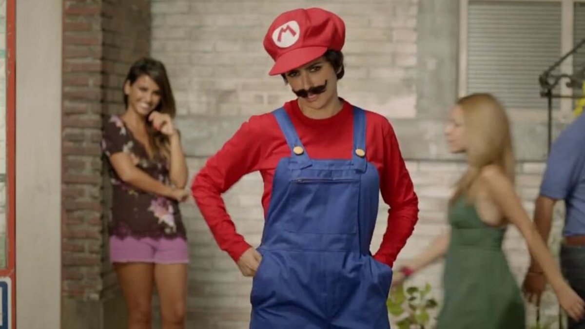 Penelope Cruz virto Super Mario