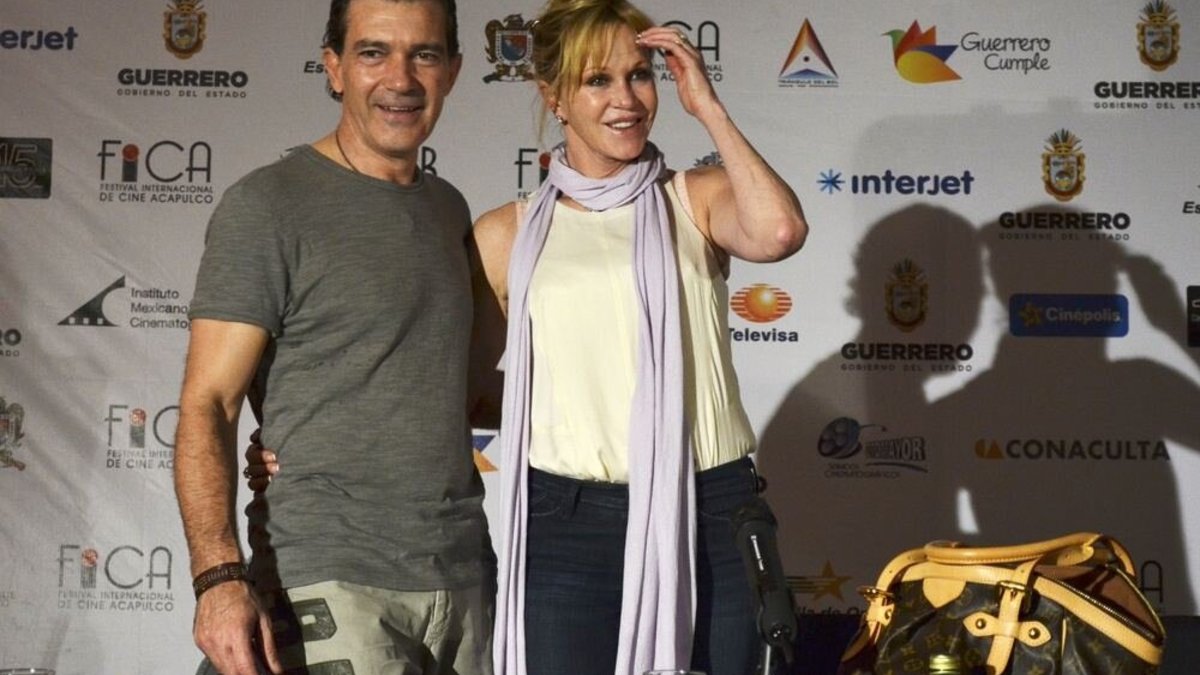 Antonio Banderasas ir Melanie Griffith