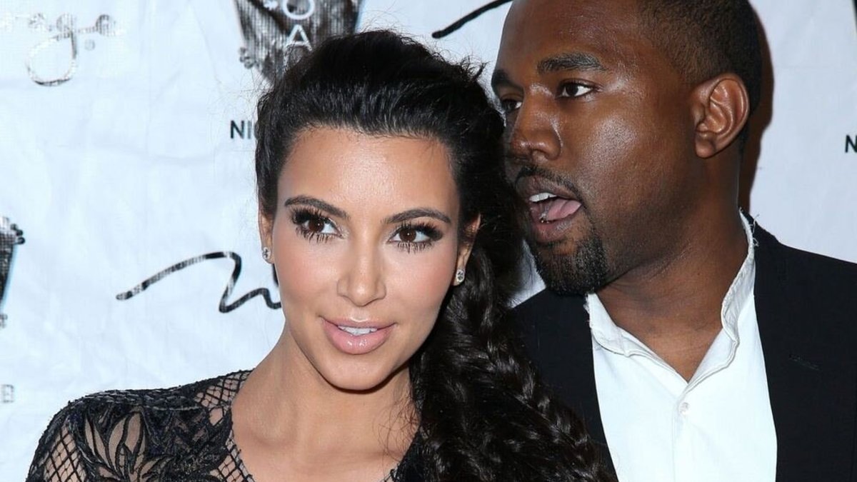 Kim Kardashian ir Kanye Westas