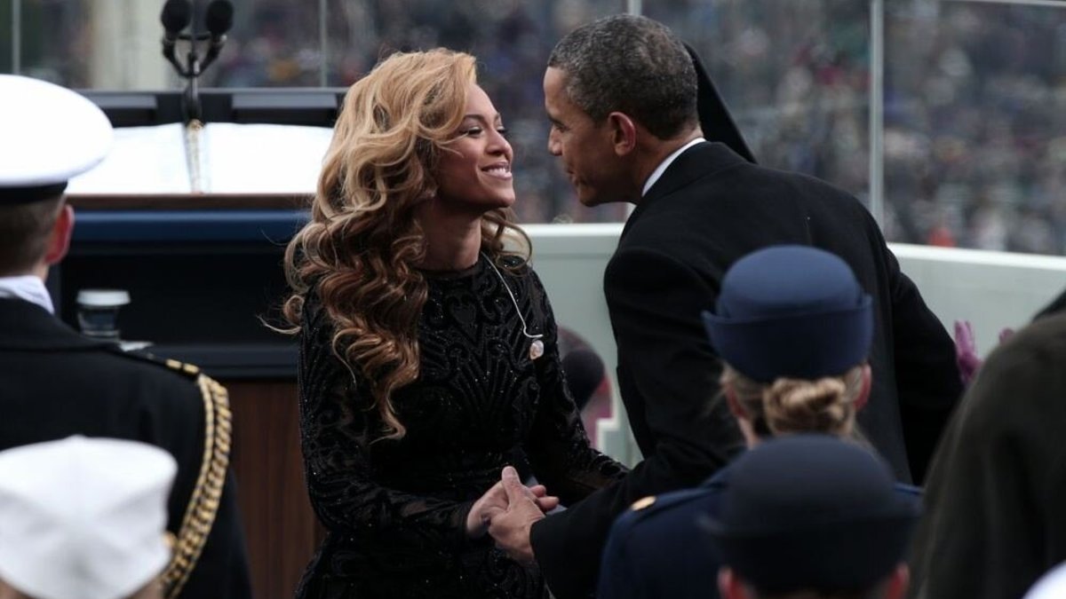 Beyonce ir Barackas Obama