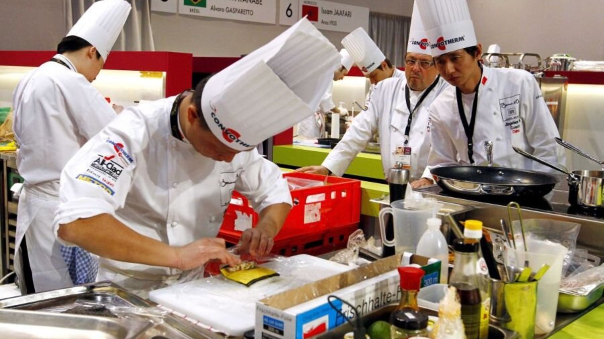 Liono mieste, Prancūzijoje, vykstantis kulinarinis konkursas „Bocuse d’Or“