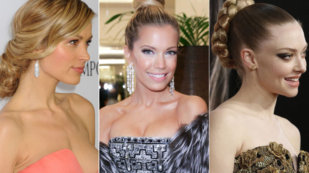 Iš kairės į dešinę: Petra Nemcova, Sylvie van der Vaart ir Amanda Seyfred