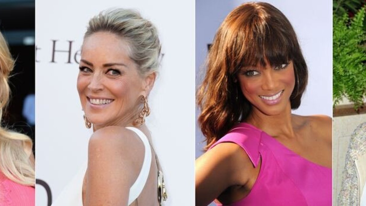 Paris Hilton, Sharon Stone, Tyra Banks, Melanie Griffith