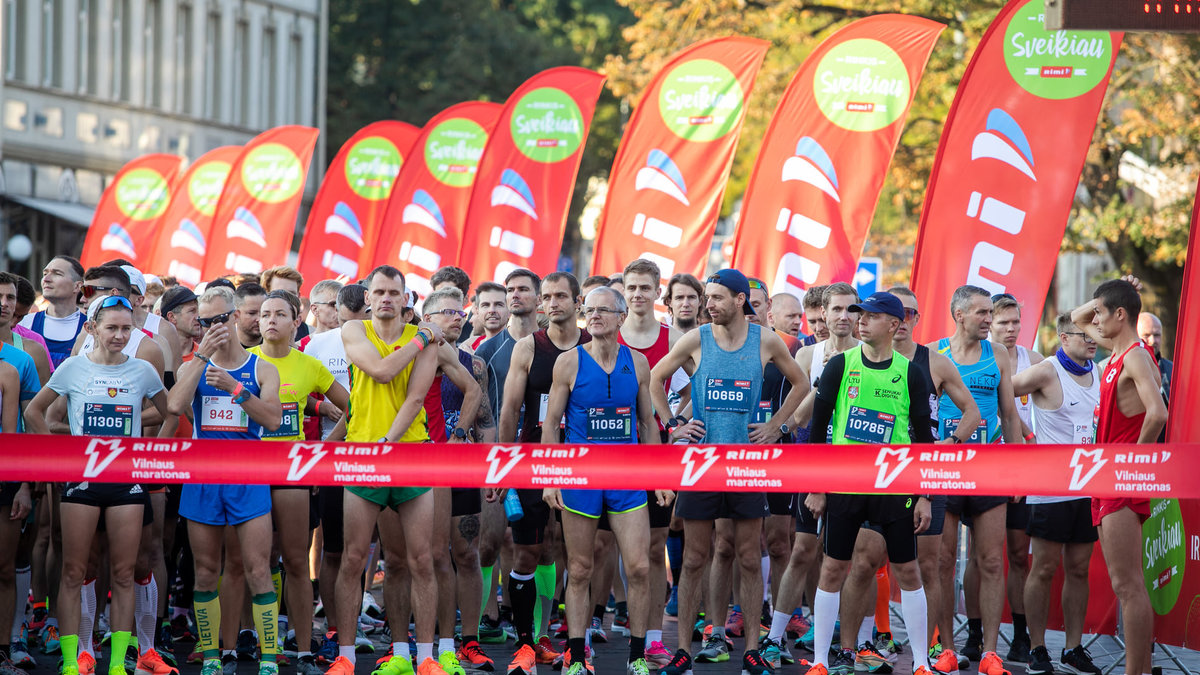 Testas artėjančio jubiliejinio „Rimi Vilniaus maratono“ proga: ar daug žinote apie bėgimo tradicijas? / „Rimi“ nuotr.