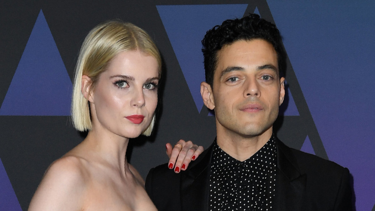 Rami Malekas su mylimąja Lucy Boynton