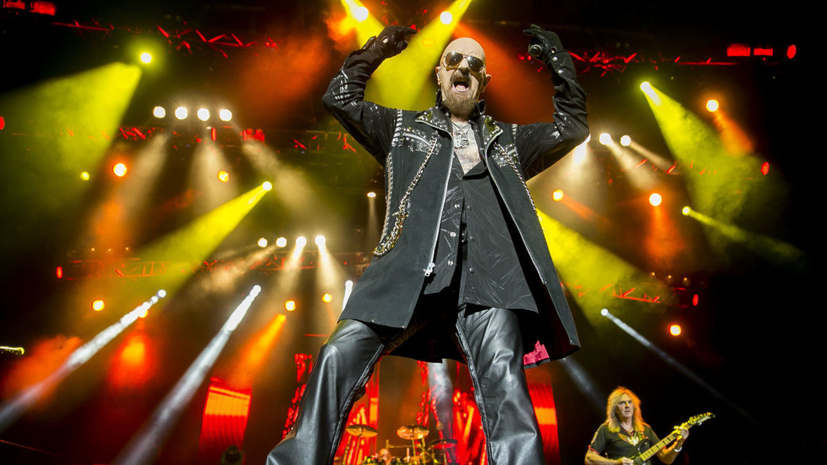 „Judas Priest“ koncerto Vilniuje akimirka