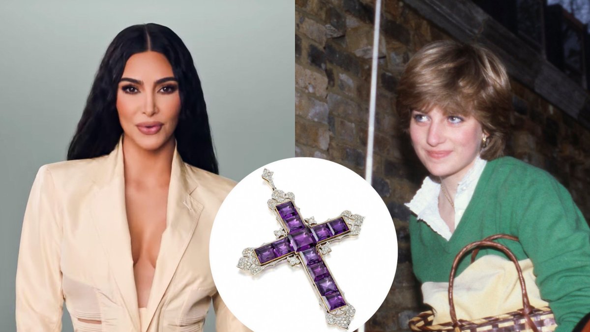 Kim Kardashian nusipirko princesės Dianos pakabuką / Scanpix ir Vidapress nuotr.