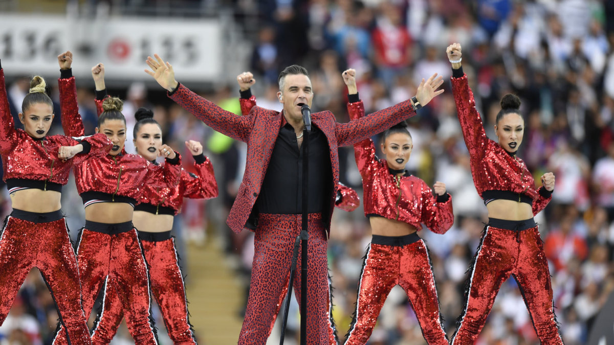 Robbie Williamsas / „Scanpix“ nuotr.