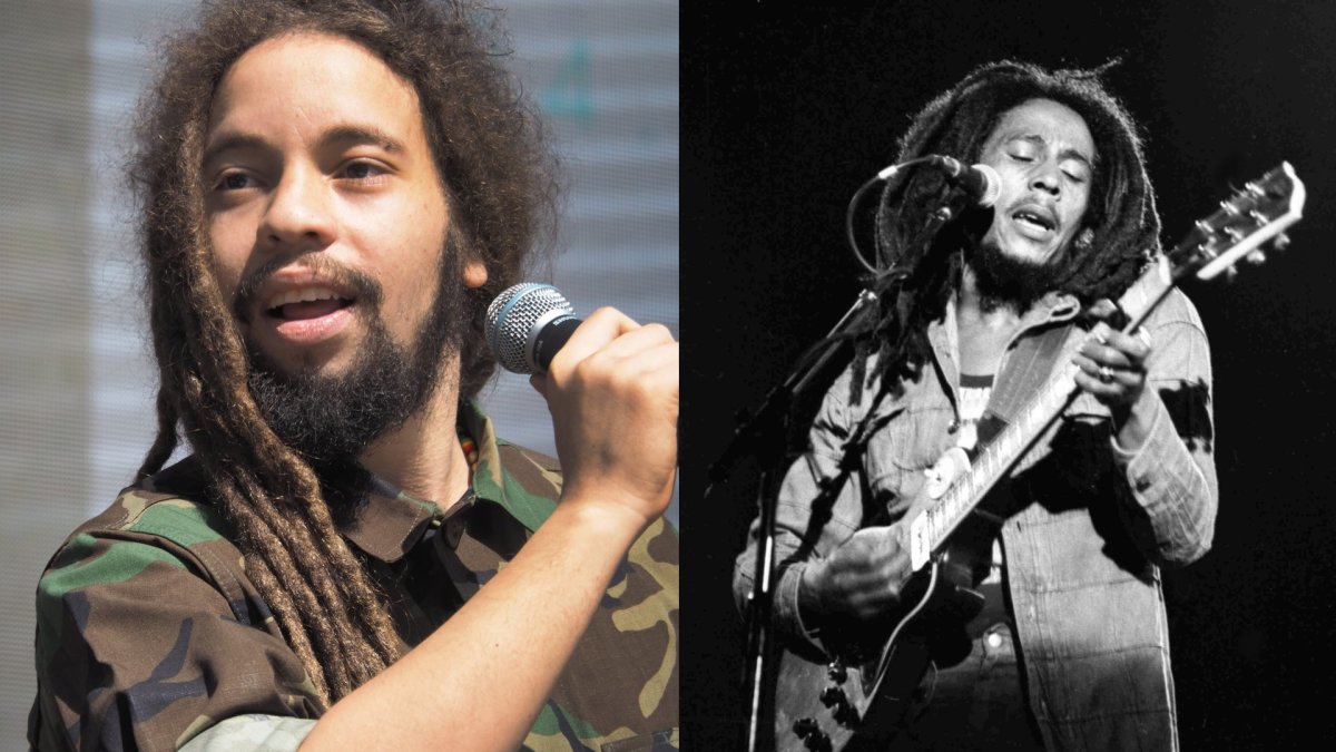 Josephas Jo Mersa Marley ir Bobas Marley / Scanpix ir Vidapress nuotr.