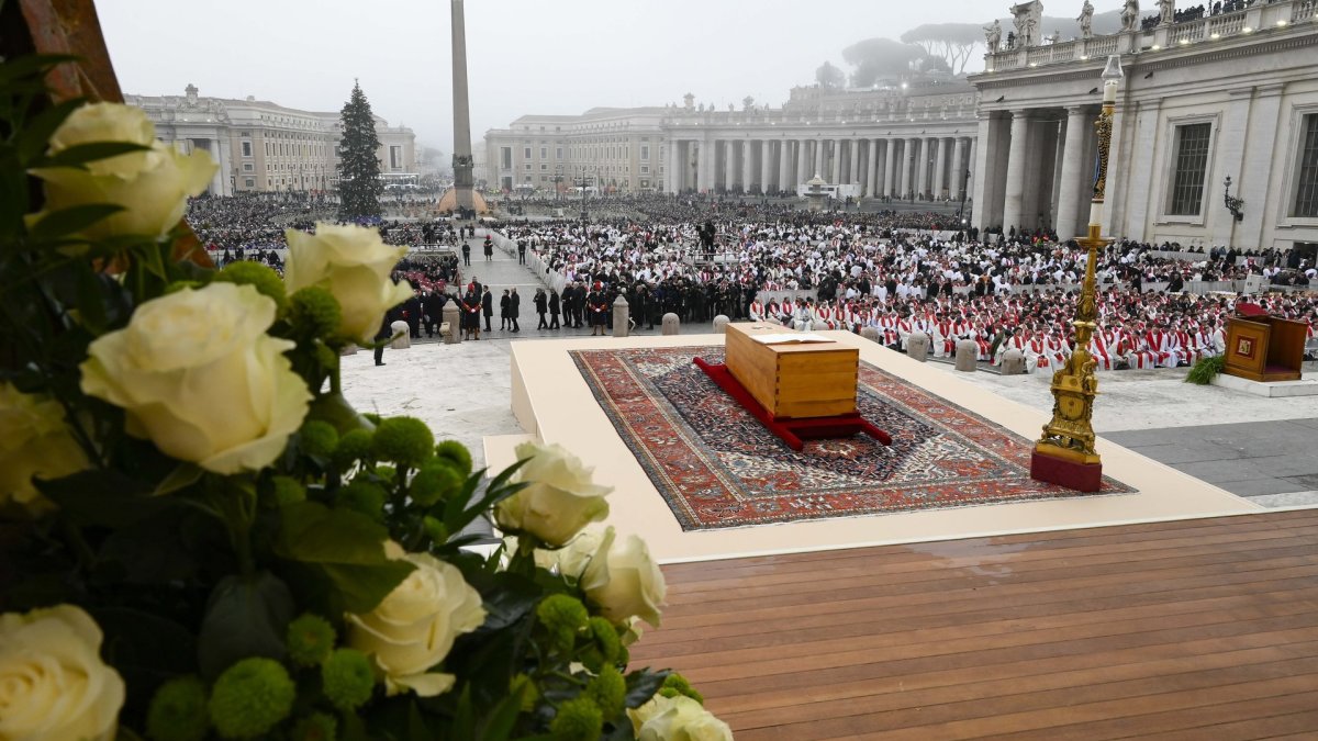 Popiežiaus emerito Benedikto XVI laidotuvių ceremonija Vatikane / „Scanpix“/AP nuotr.