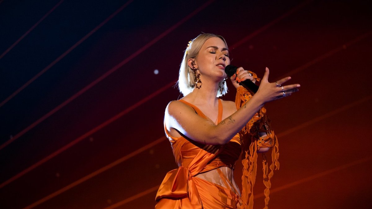 Monika Linkytė pirmoje „Eurovizijos“ repeticijoje / Corinne Cumming / EBU nuotr.