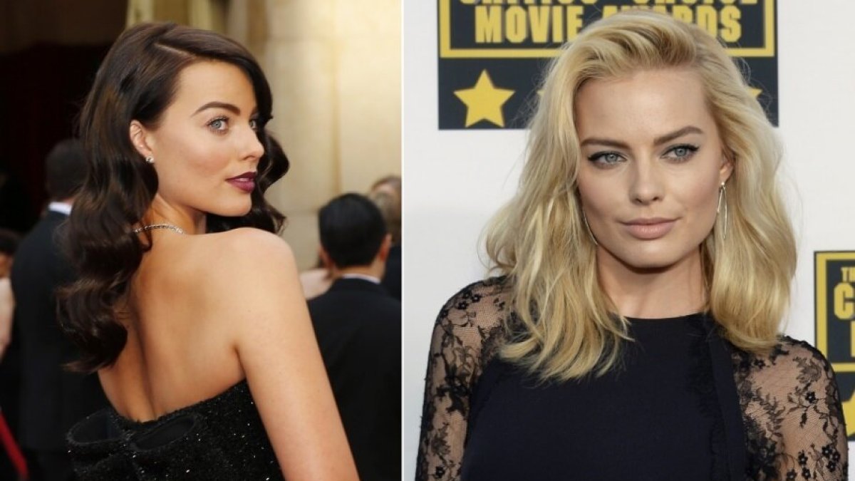 Margot Robbie išvaizdos pokyčiai