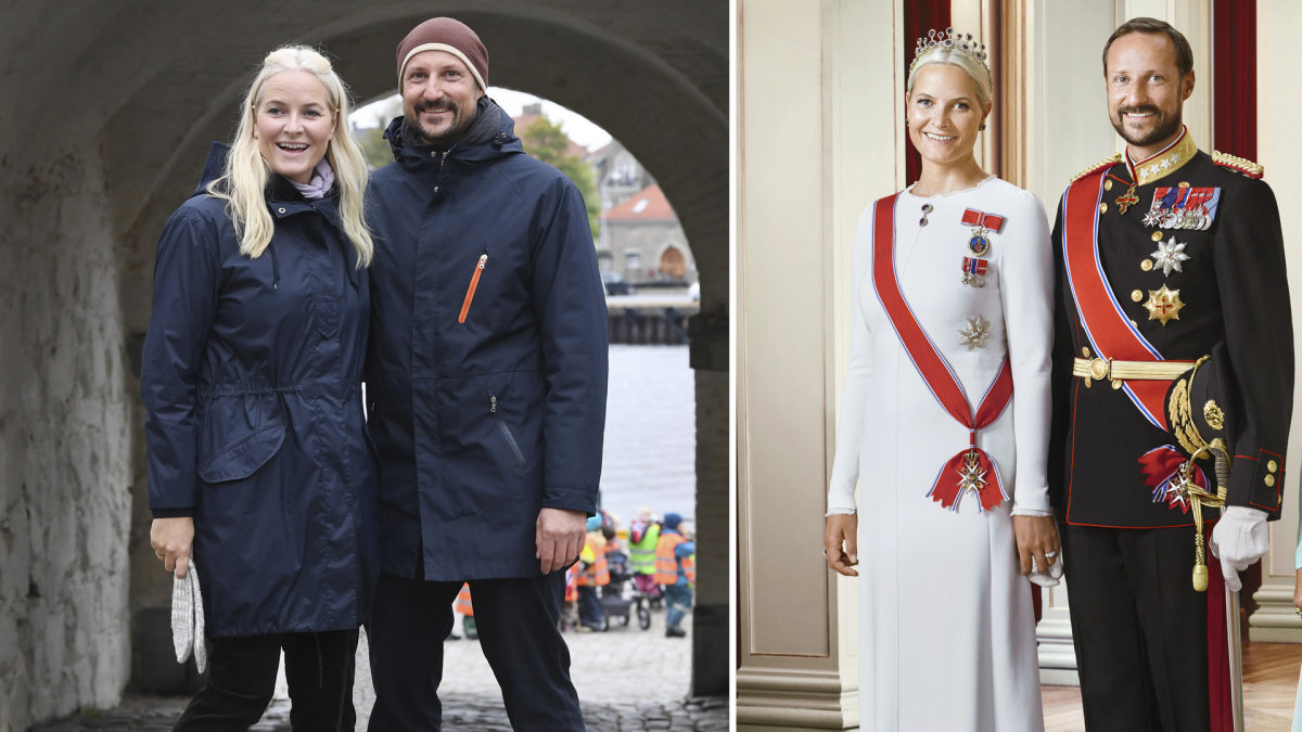 Haakonas ir Mette-Marit / Getty ir Jørgeno Gomnæso nuotraukos