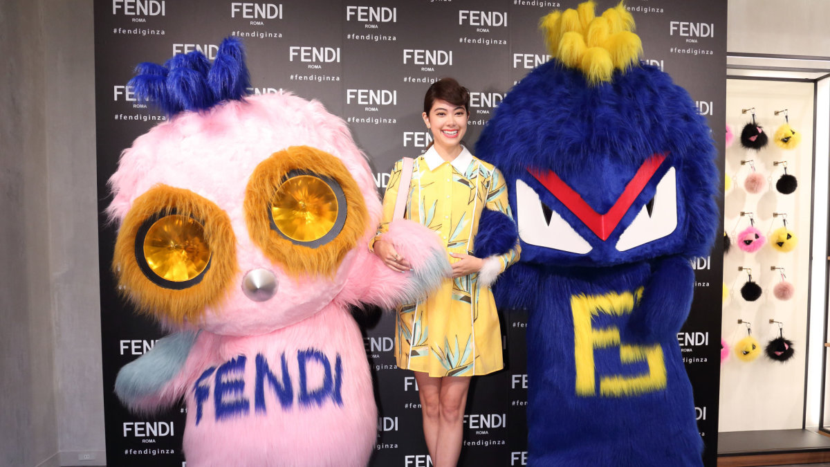 „Fendi“ pop-up parduotyvės Tokijuje atidarymas