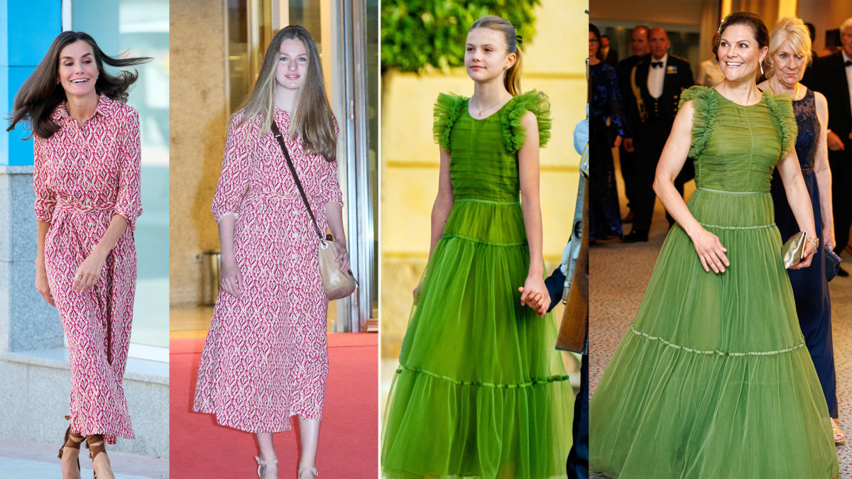 Ispanijos karalienė Letizia, princesė Leonor, kronprincesė Estelle, princesė Victoria / Vida Press ir Getty nuotraukos