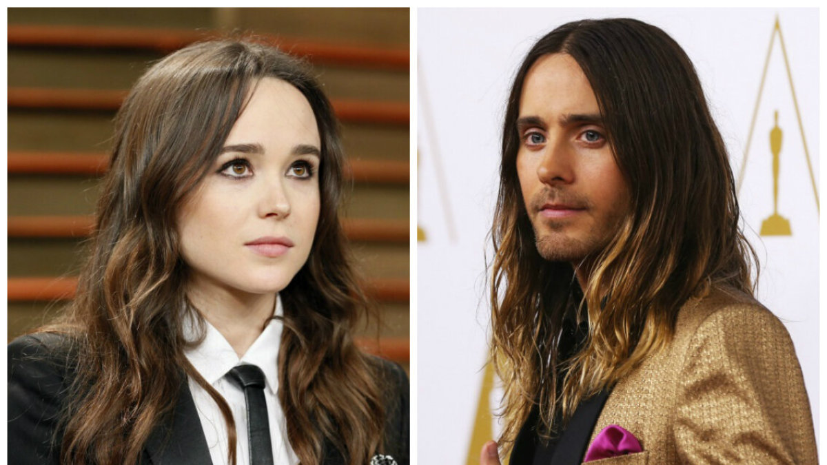 Jaredas Leto ir Ellen Page