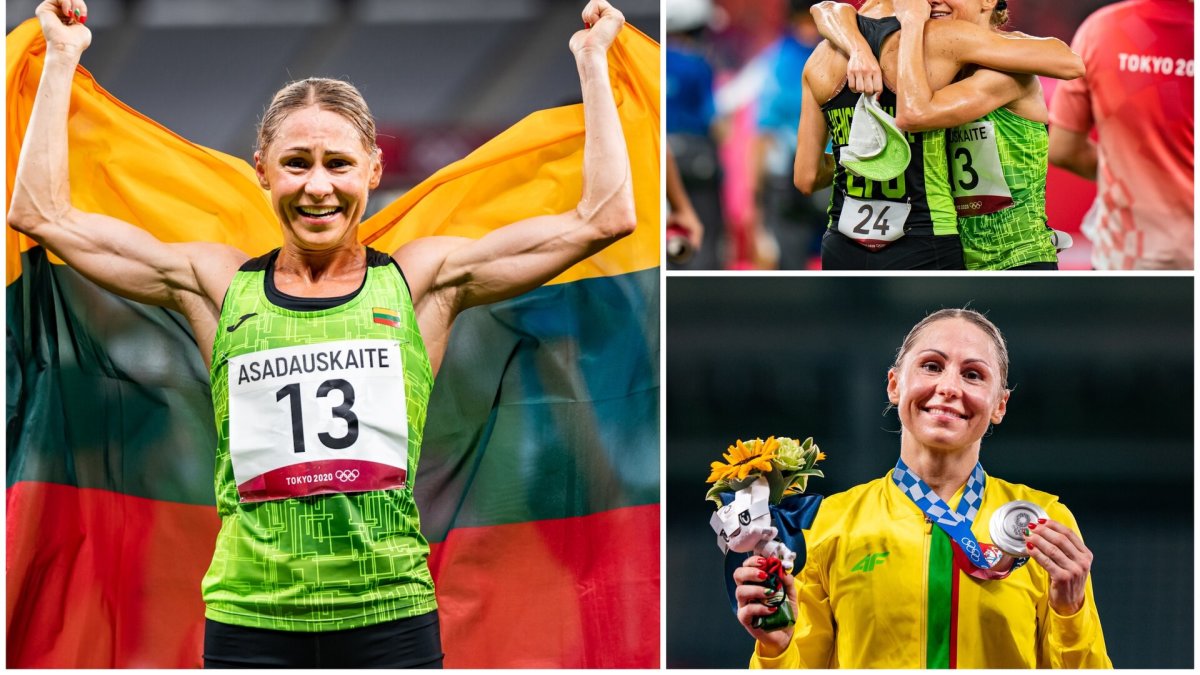 Laura Asadauskaitė-Zadneprovskienė šiuolaikinės penkiakovės varžybose iškovojo sidabro medalį / V.Dranginio nuotr.