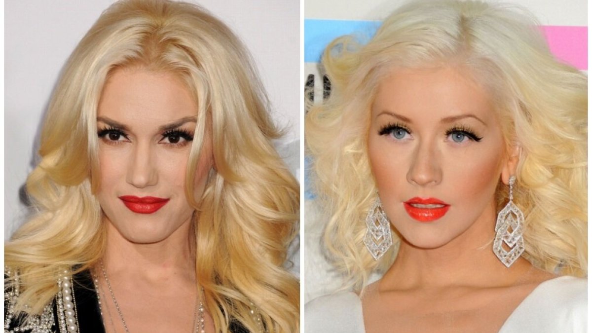 Gwen Stefani ir Christina Aguilera