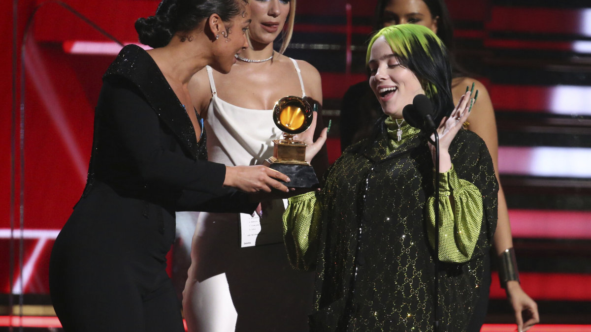 „Grammy“ apdovanojimų akimirka/„Scanpix“ nuotr.