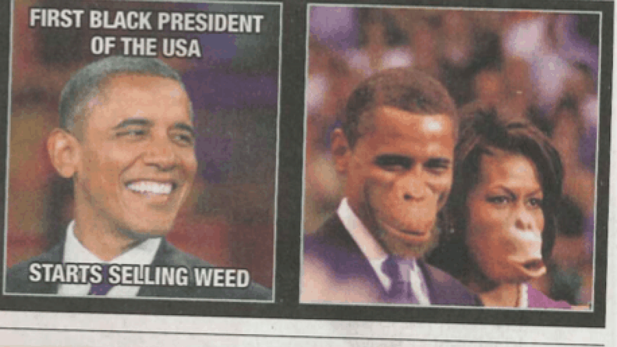 Barackas ir Michelle Obamos Belgijos laikraštyje „De Morgen“