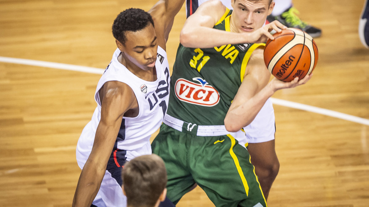 Pasaulio čempionato pusfinalis JAV-Lietuva/ FIBA nuotr.