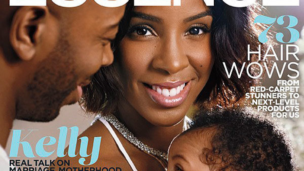 Kelly Rowland ir Timas Weatherspoonas su sūnumi Titanu