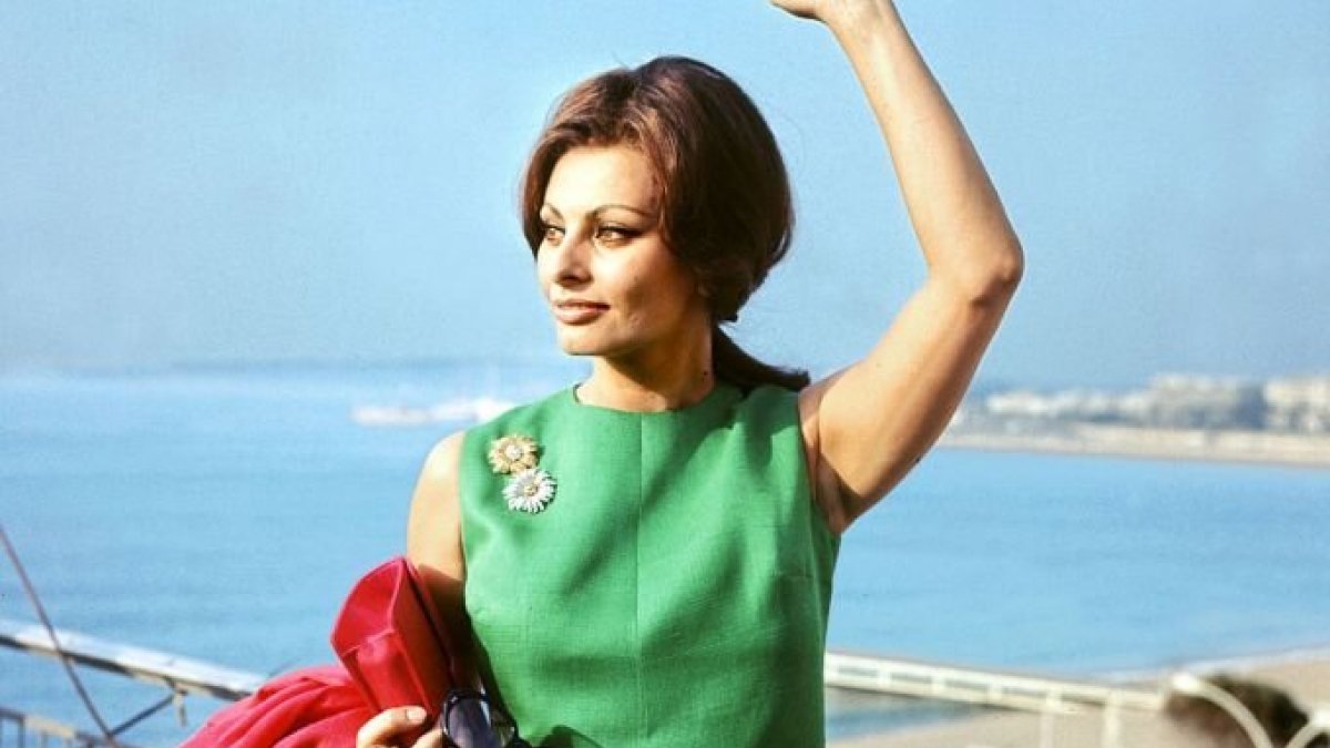 Aktorė Sophia Loren