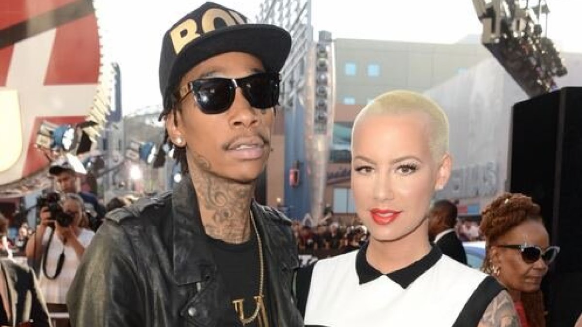 Wizas Khalifa ir Amber Rose