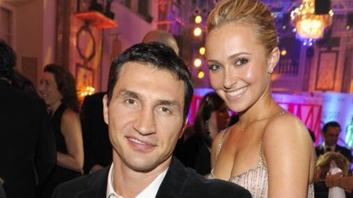 Vladimiras Klyčko ir Hayden Panettiere